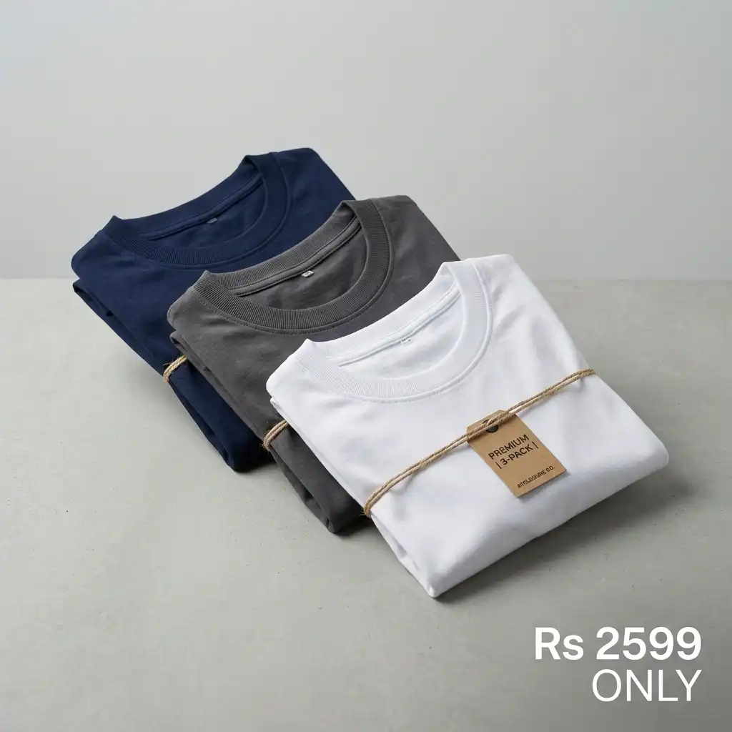 Pack of 3 T Shirts